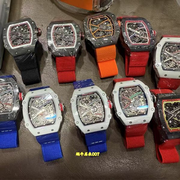  Video review  Ultra-high-end  Customized  RICHARD MILLE   watch model RM 67-02 thinnest 8mm  lightest 39 gram 