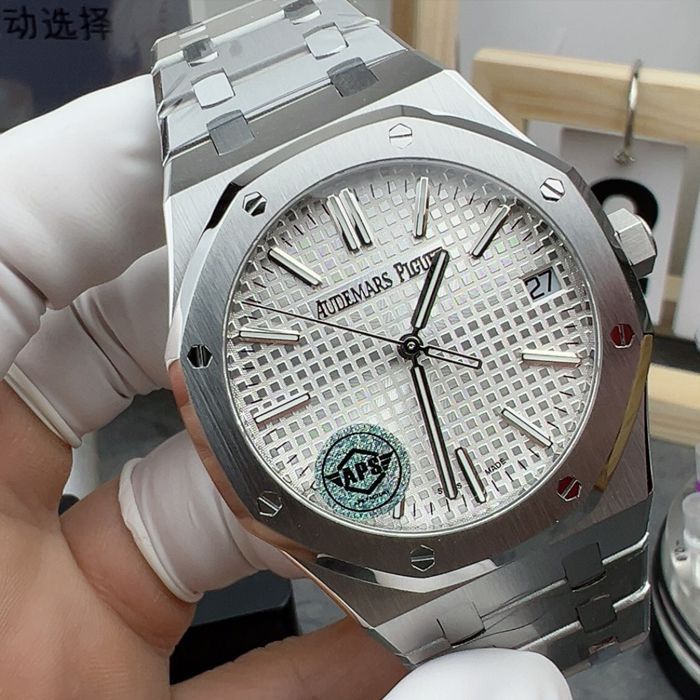 APS Factory  Ultimate Edition Audemars Piguet Royal Oak  White dial 15500ST.OO.1220ST.04 watches 