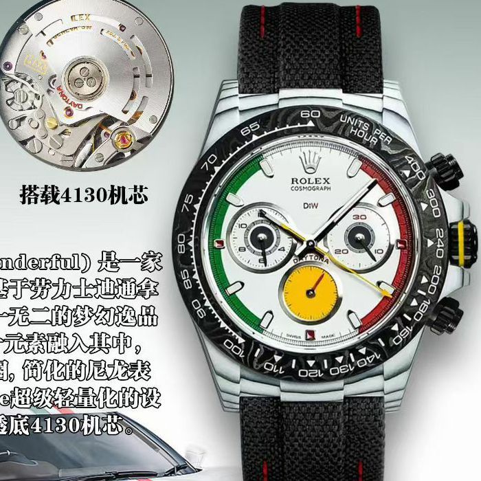Sonic new product  Accept booking Diw Co-branded with Porsche 911 S/T Rolex Daytona  modified  watch
