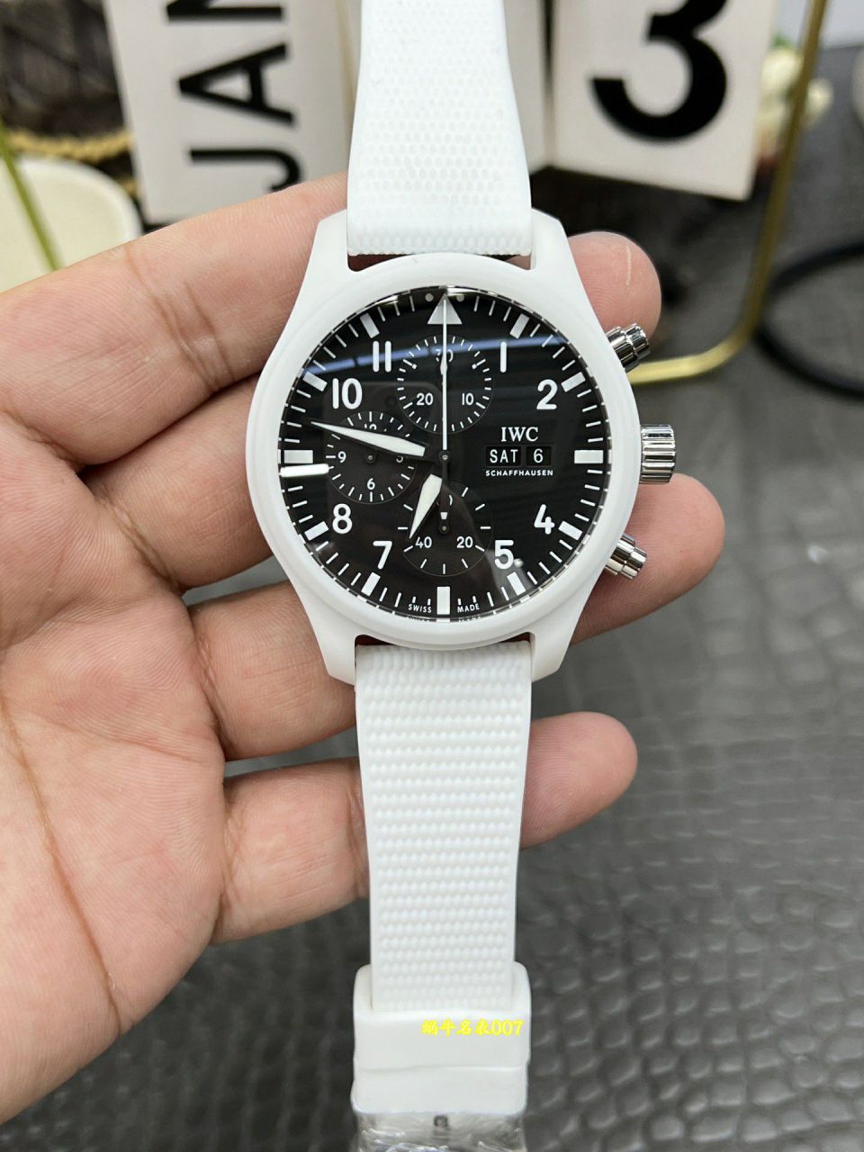 TPS IWC  Pilot  series IW389105 watches (“ Lake Tahoe ” Special Edition ) / IW672