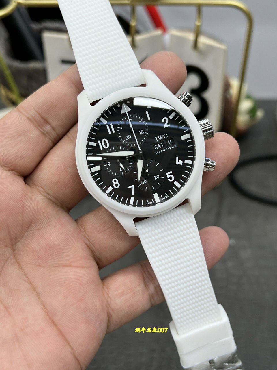 TPS IWC  Pilot  series IW389105 watches (“ Lake Tahoe ” Special Edition ) / IW672