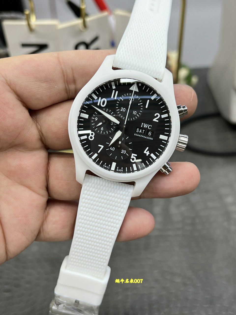 TPS IWC  Pilot  series IW389105 watches (“ Lake Tahoe ” Special Edition ) / IW672