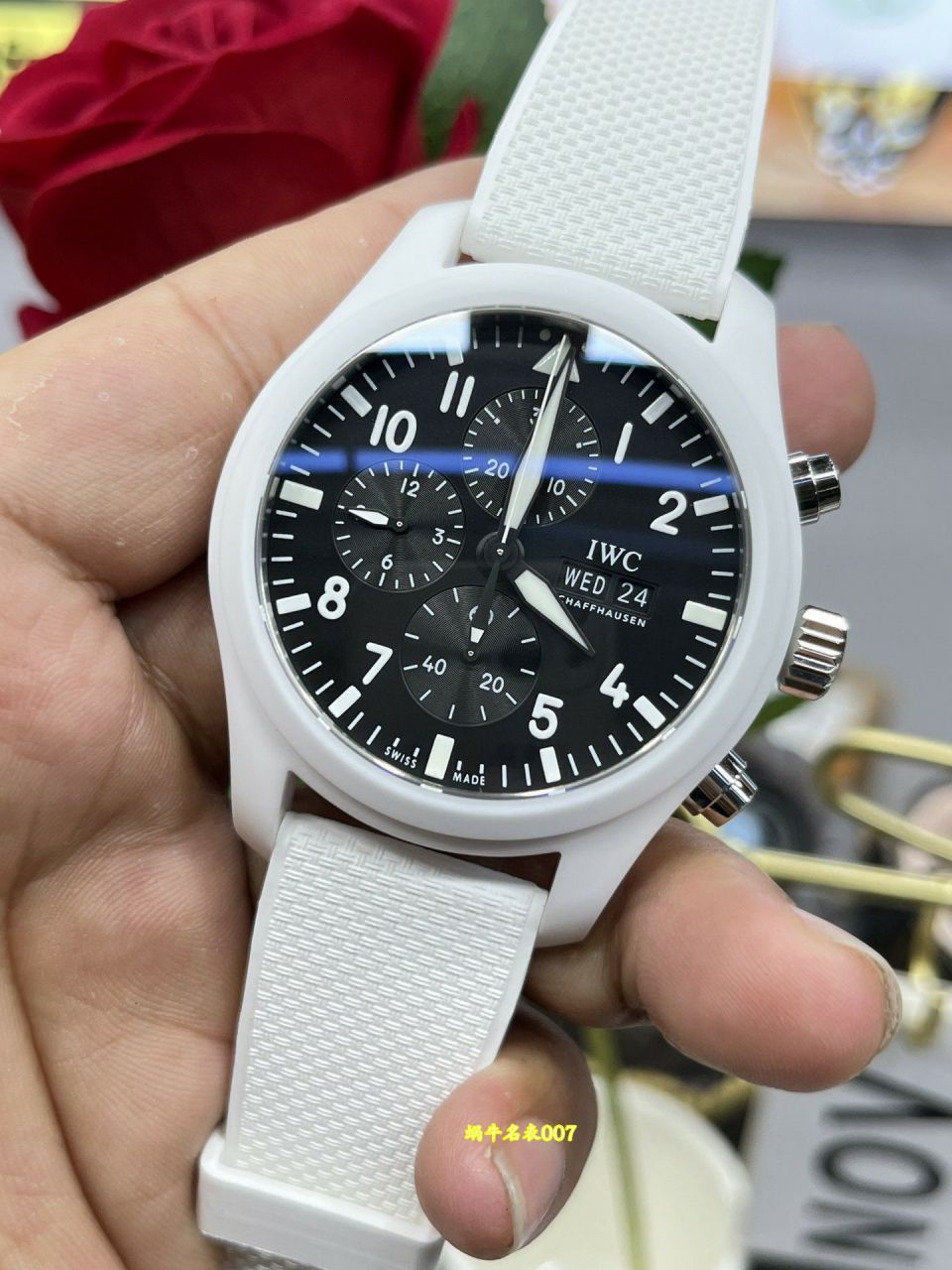 TPS IWC  Pilot  series IW389105 watches (“ Lake Tahoe ” Special Edition ) / IW672