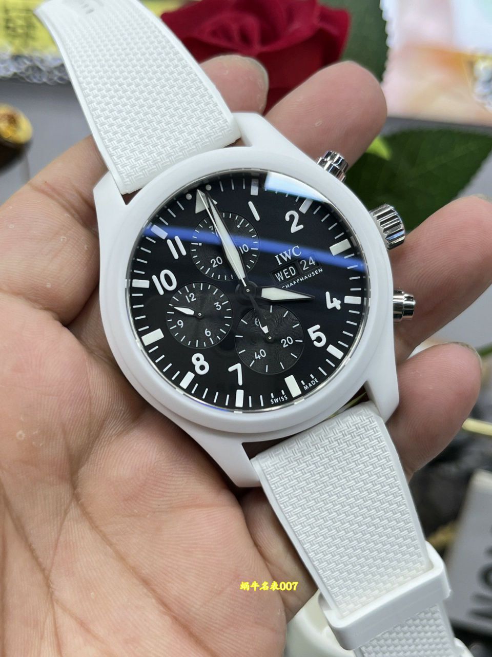 TPS IWC  Pilot  series IW389105 watches (“ Lake Tahoe ” Special Edition ) / IW672