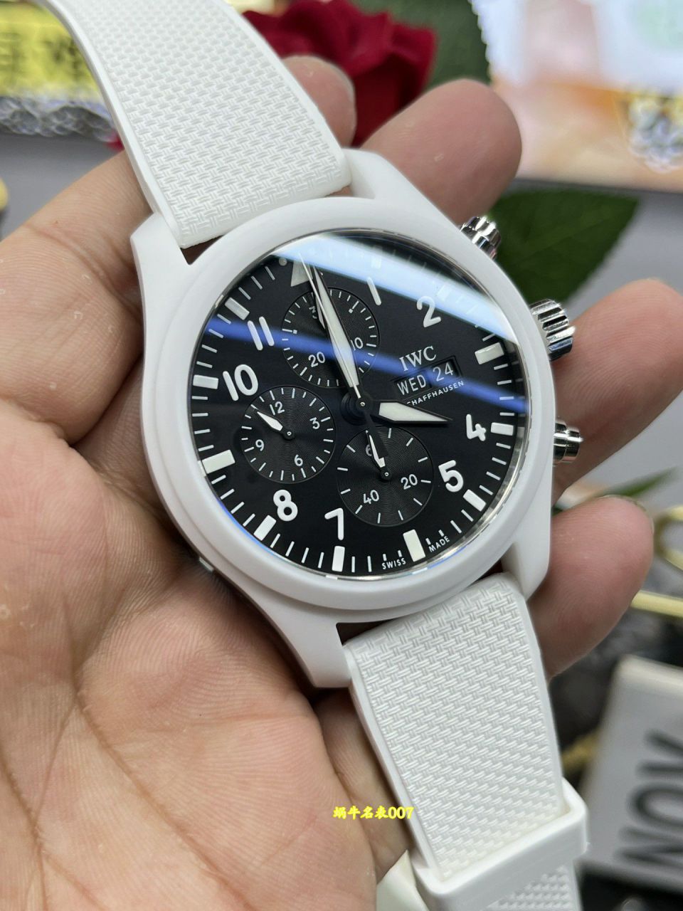 TPS IWC  Pilot  series IW389105 watches (“ Lake Tahoe ” Special Edition ) / IW672