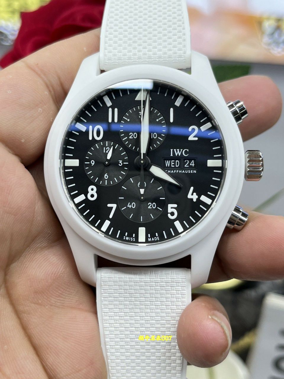 TPS IWC  Pilot  series IW389105 watches (“ Lake Tahoe ” Special Edition ) / IW672