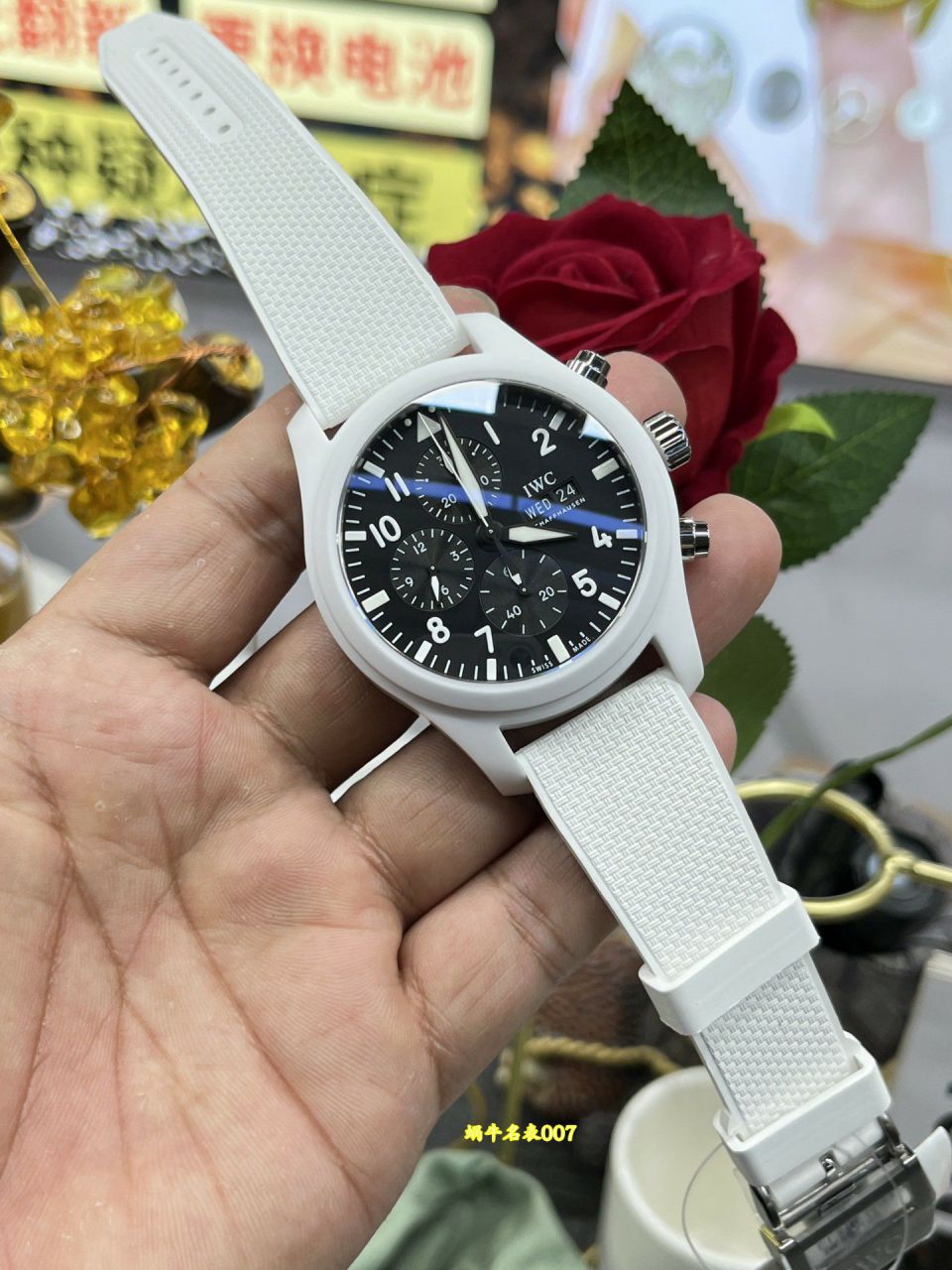 TPS IWC  Pilot  series IW389105 watches (“ Lake Tahoe ” Special Edition ) / IW672