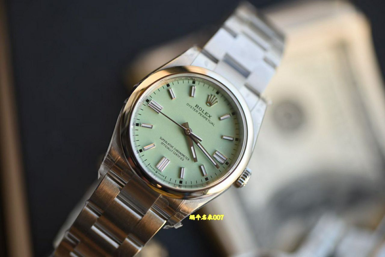 VS Factory Rolex Oyster Perpetual 36mm pistachio fruit 126000-0011 watches  / R1066