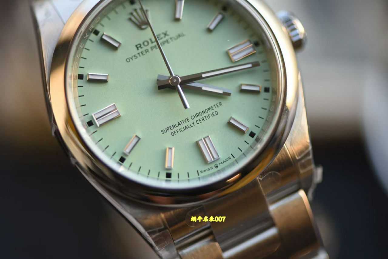 VS Factory Rolex Oyster Perpetual 36mm pistachio fruit 126000-0011 watches  / R1066