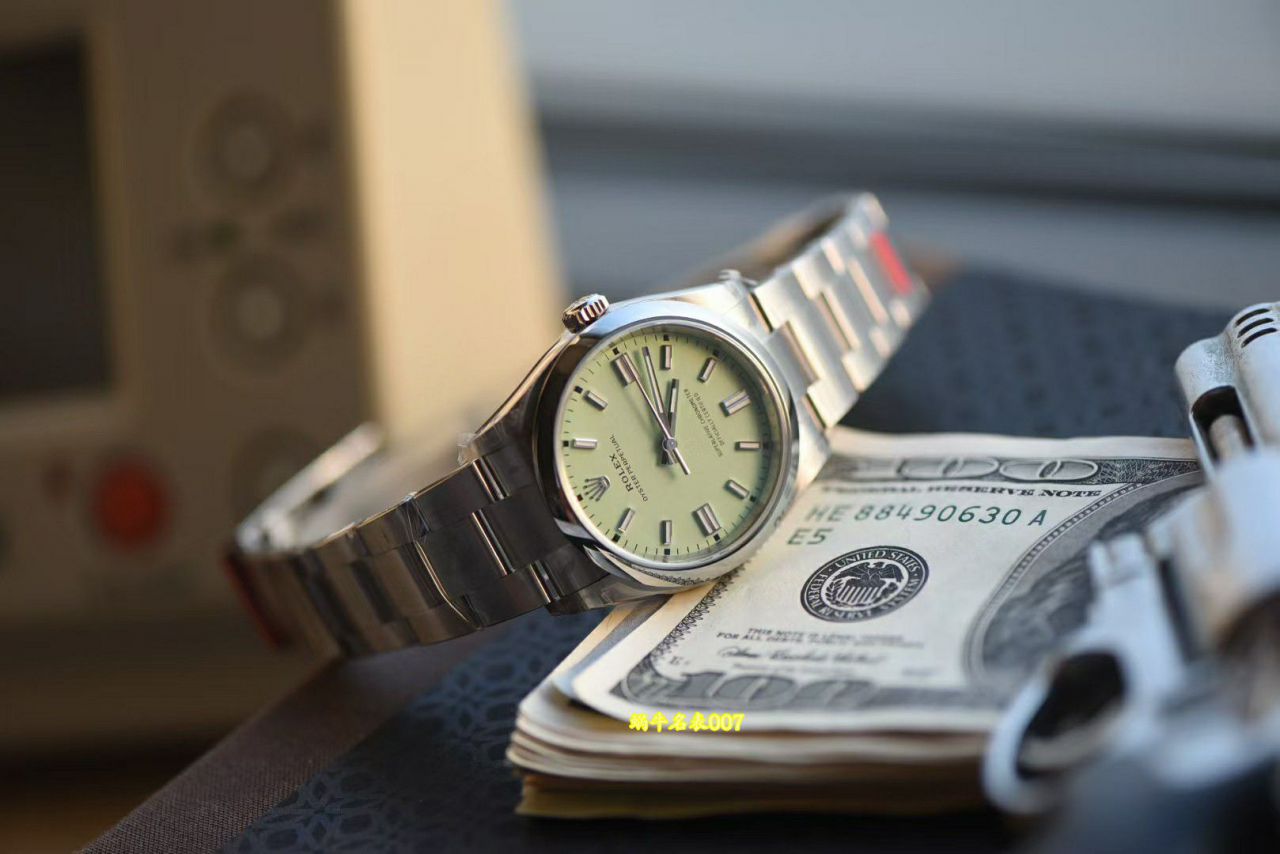 VS Factory Rolex Oyster Perpetual 36mm pistachio fruit 126000-0011 watches  / R1066