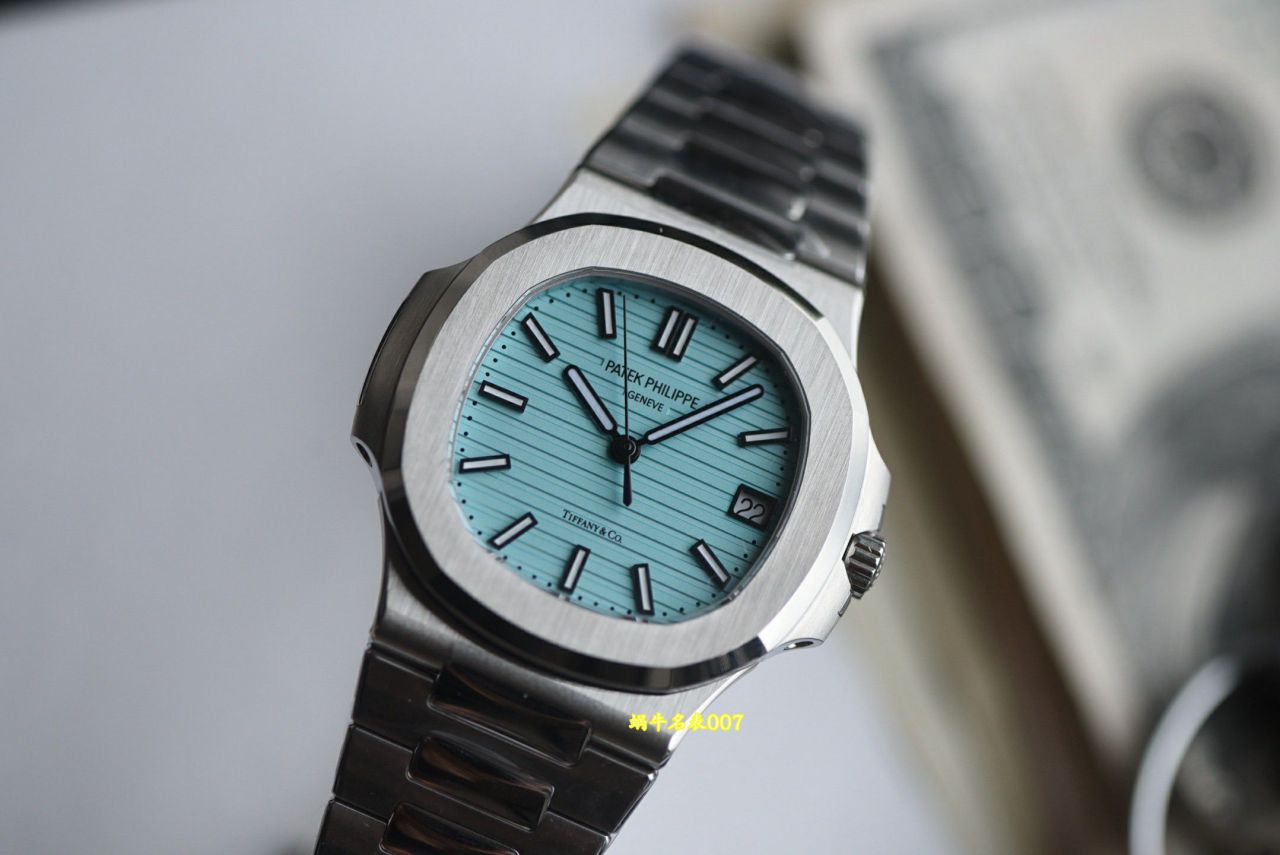  Video review 3K Factory Patek Philippe Nautilus  Tiffany  blue 5711/1A-018  replica  watches  / BD529