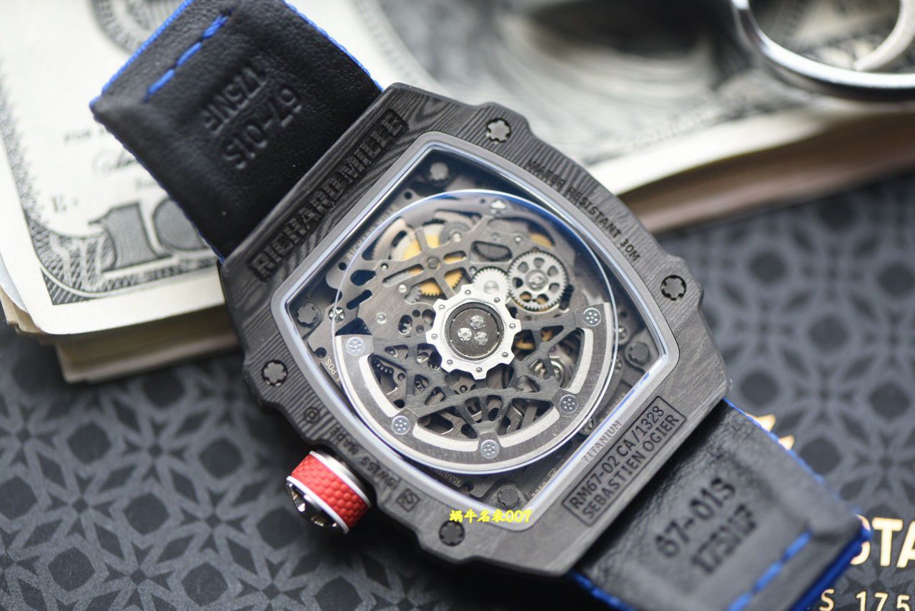  Super high-end  Customized  Richard  Miller RM67-02 France  Special Edition  watches  / RM6702FAGUO