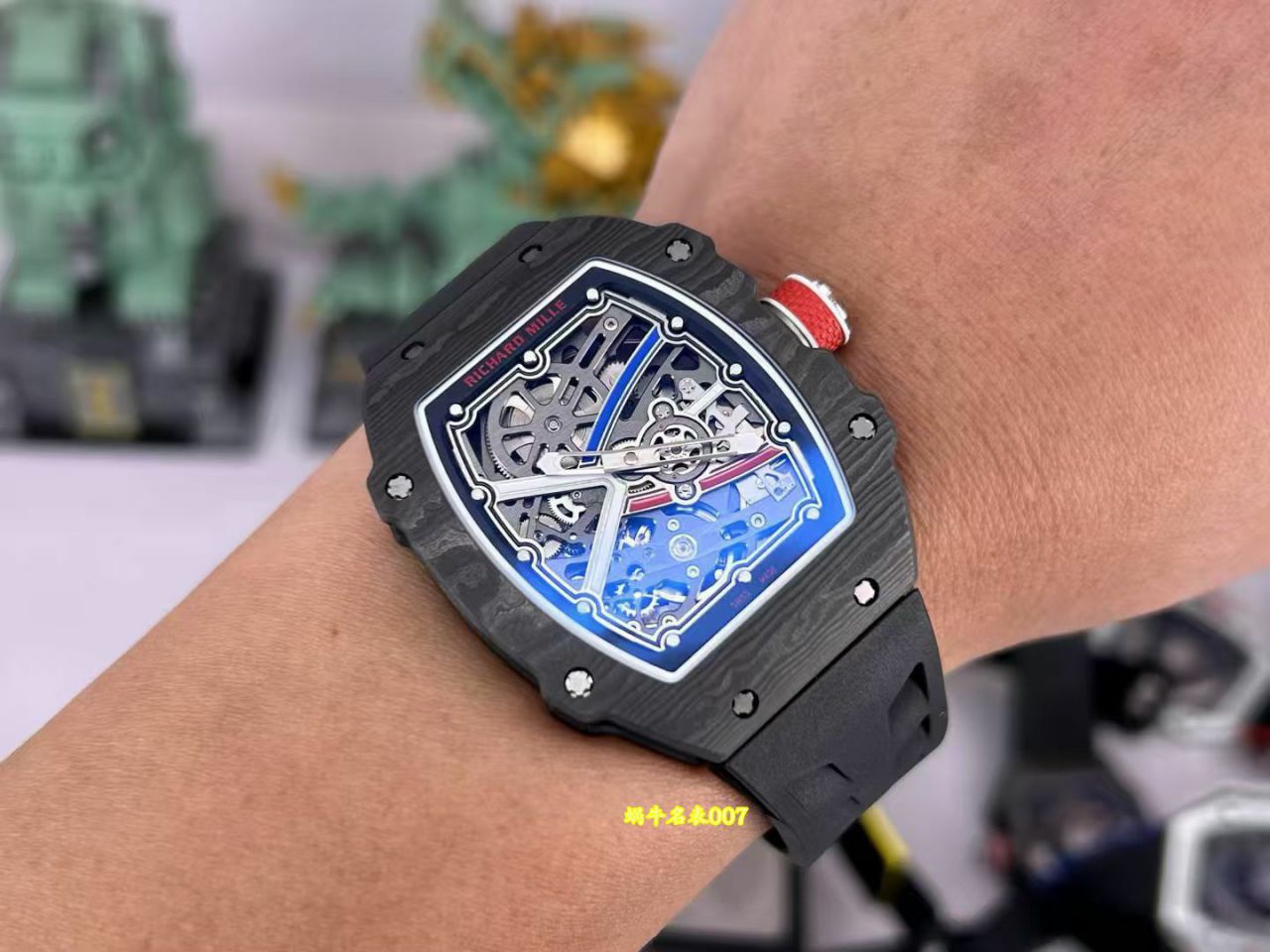  Super high-end  Customized  Richard  Miller RM67-02 France  Special Edition  watches  / RM6702FAGUO