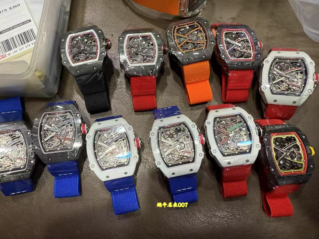  Super high-end  Customized  Richard  Miller RM67-02 France  Special Edition  watches  / RM6702FAGUO