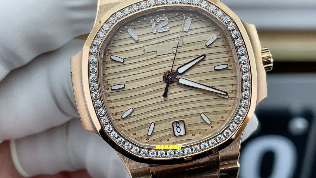 3K Factory Patek Philippe Nautilus TOP replica  Women watch 7118/1200R-010 watches  / BD531