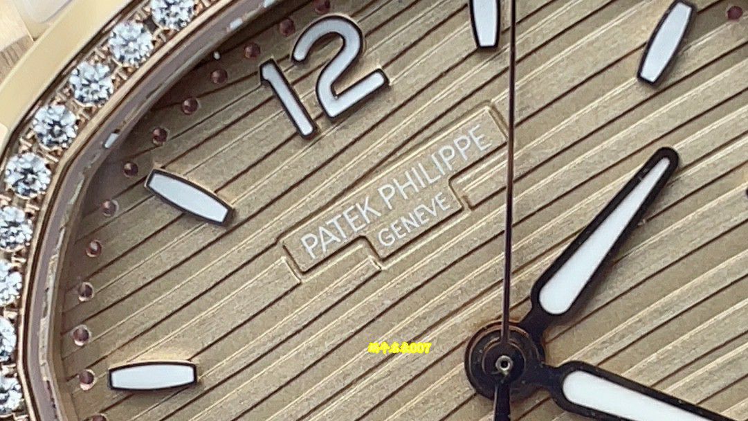 3K Factory Patek Philippe Nautilus TOP replica  Women watch 7118/1200R-010 watches  / BD531