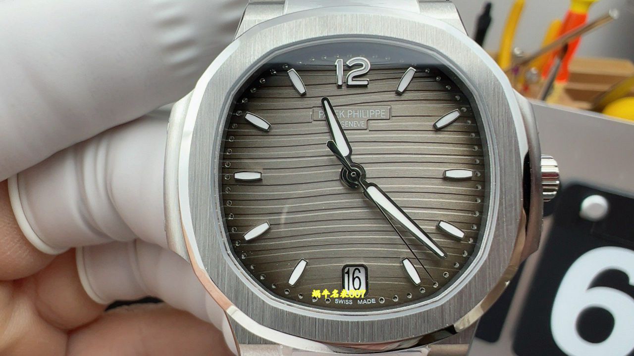 3K Factory  Customized movement Patek Philippe women   Nautilus  replica  watch 7118/1200A-001 watches  / BD533