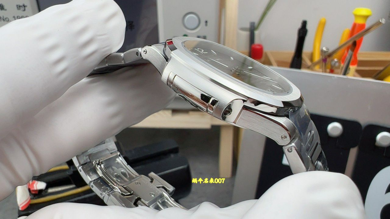 3K Factory  Customized movement Patek Philippe women   Nautilus  replica  watch 7118/1200A-001 watches  / BD533