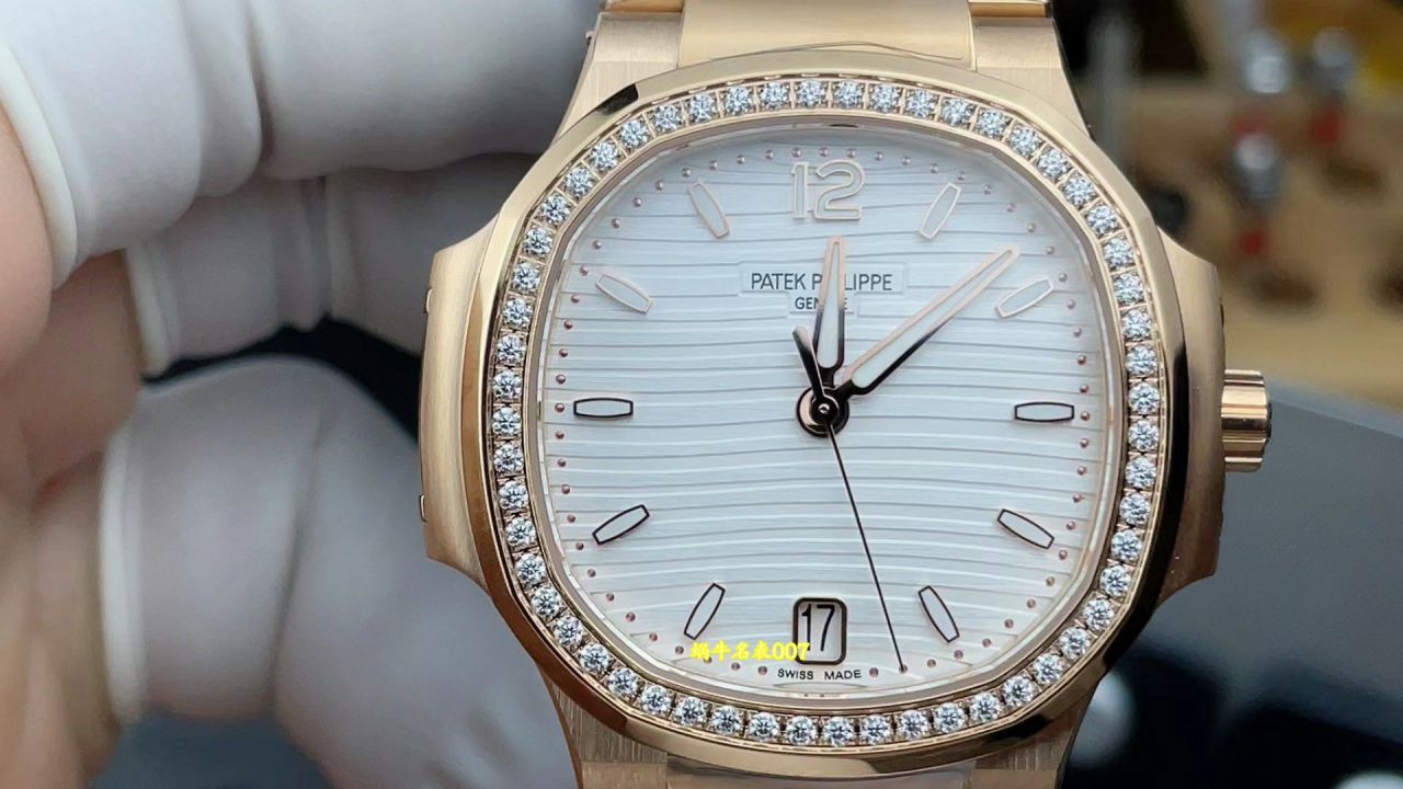 3K Factory Patek Philippe Aquanaut Collection  series 7118/1200R-001 watches ( women   Nautilus ) / BD536