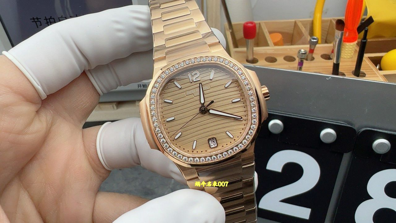 3K Factory Patek Philippe Aquanaut Collection  series 7118/1200R-001 watches ( women   Nautilus ) / BD536