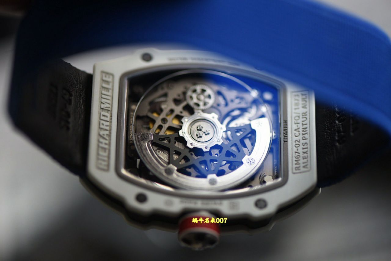 视频评测理查德米勒顶级复刻RICHARD MILLE男士系列RM 67-02 ALEXIS腕表 / AAAAA773264839124_2