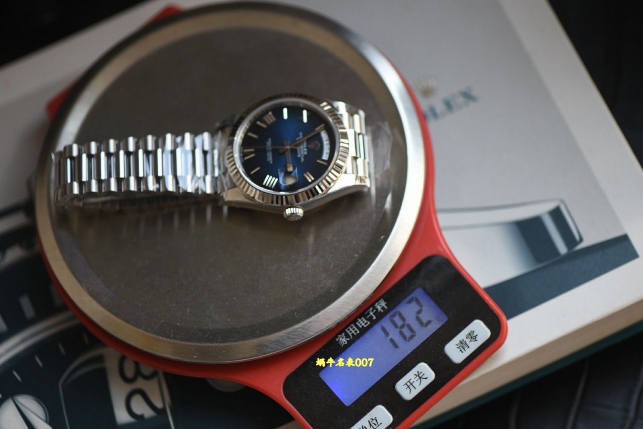 视频评测VS厂DD182 克 配重版顶级复刻劳力士星期日历型系列m228239-0076腕表 /  