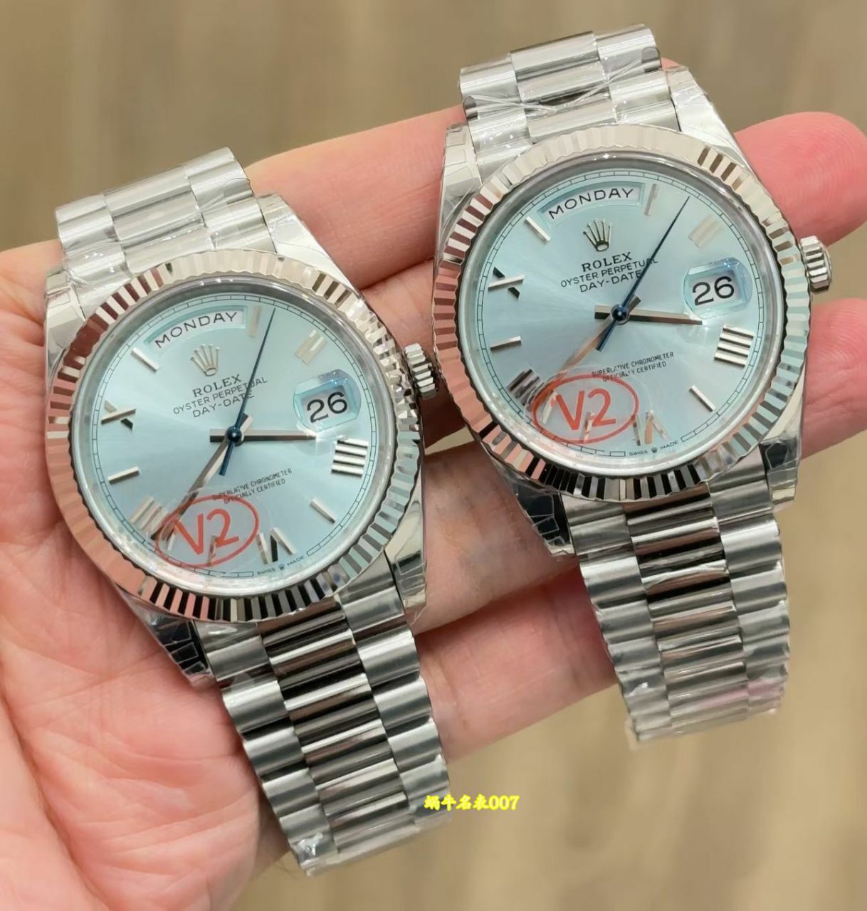视频评测VS厂DD182 克 配重版顶级复刻劳力士星期日历型系列m228239-0076腕表 /  