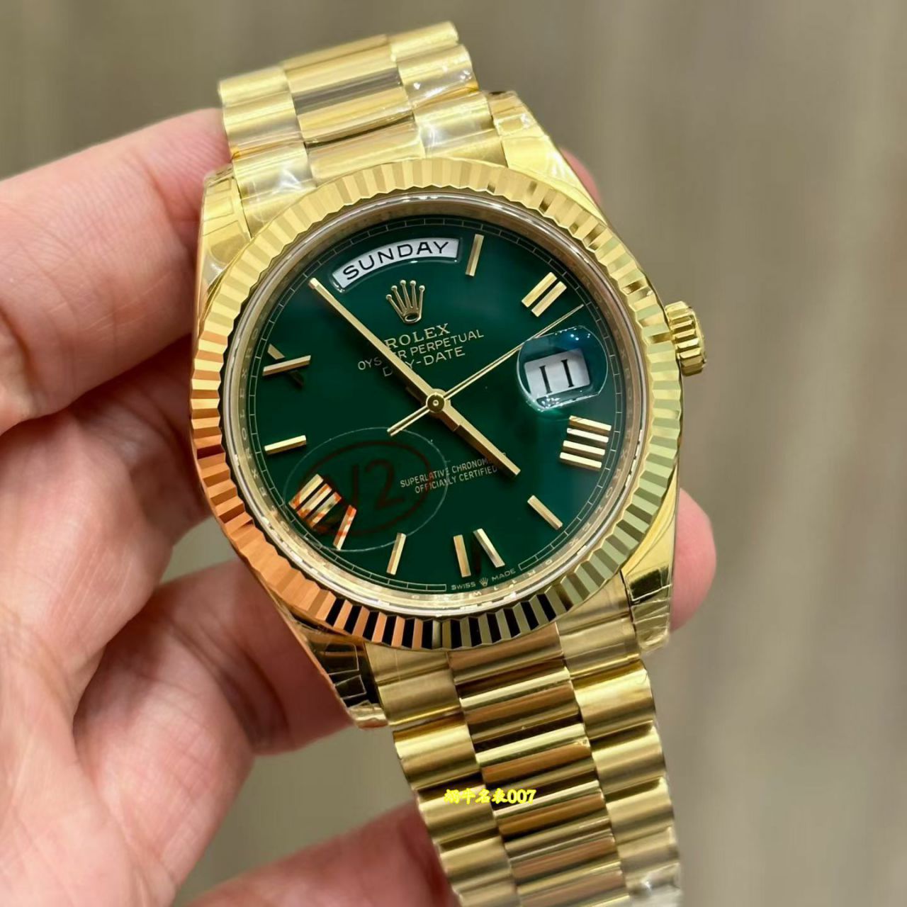 视频评测VS厂182 克 配重版劳力士星期日历型系列m228238-0059腕表(黑冰糖) /  