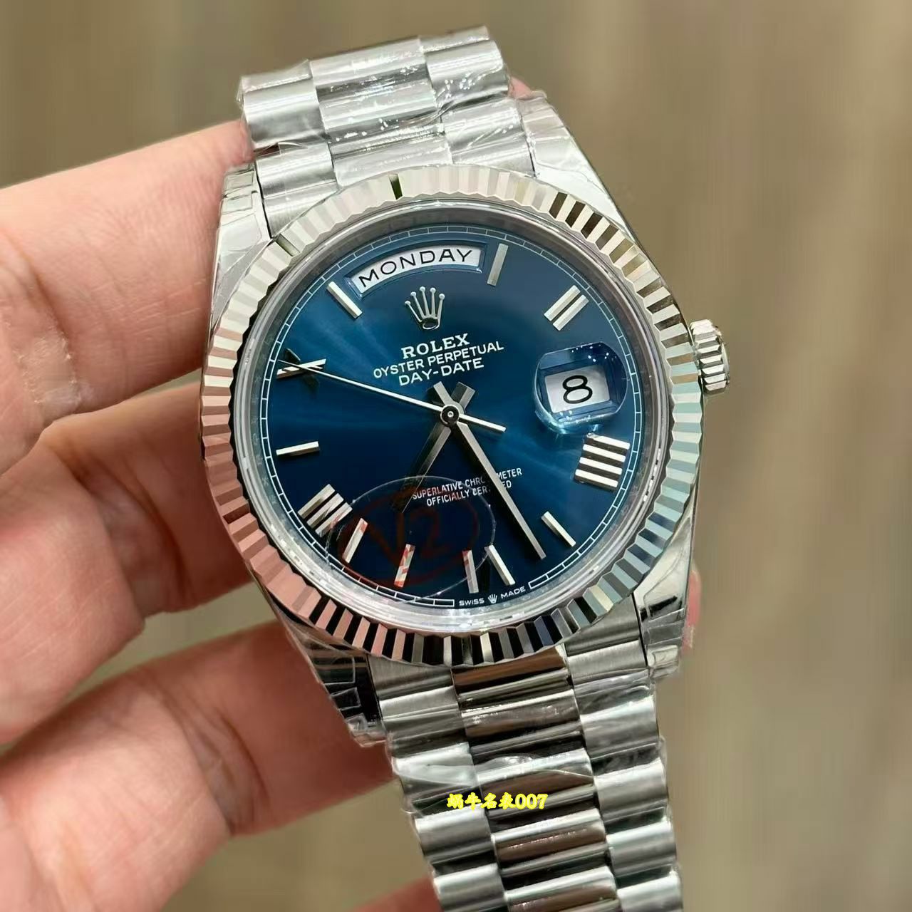 视频评测VS厂182 克 配重版Top Replica 劳力士星期日历型系列m228235-0025腕表 /  