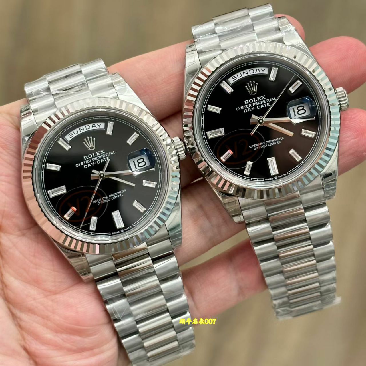 视频评测VS厂182 克 配重版Top Replica 劳力士星期日历型系列m228235-0025腕表 /  