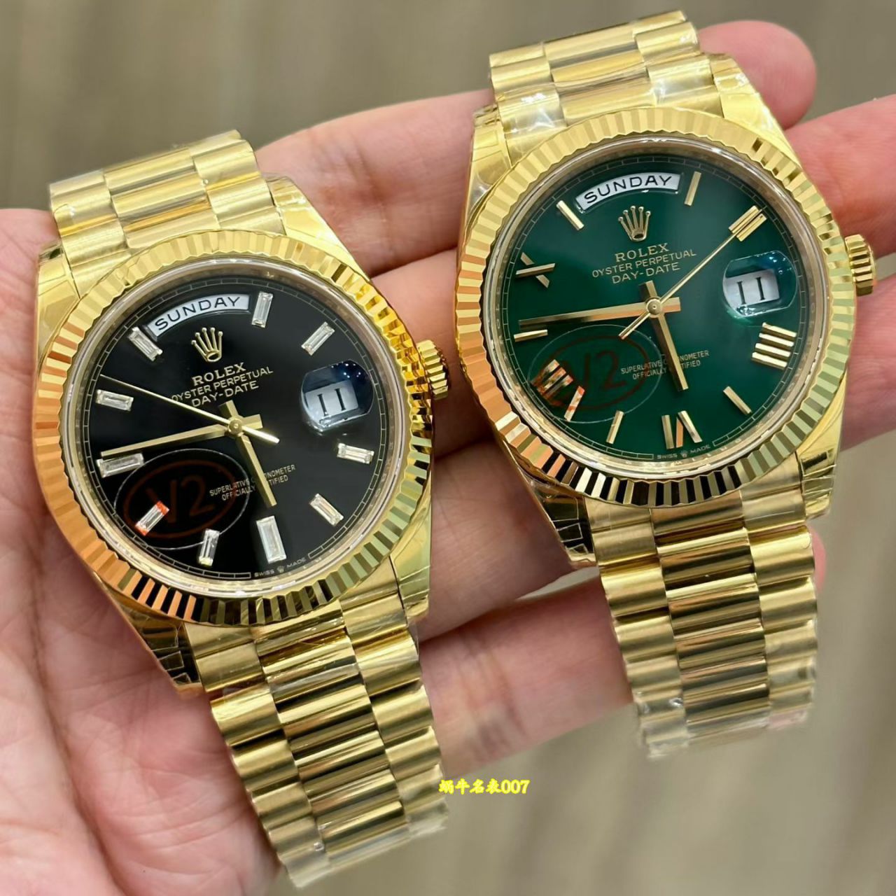 视频评测VS厂182 克 配重版Top Replica 劳力士星期日历型系列m228235-0025腕表 /  