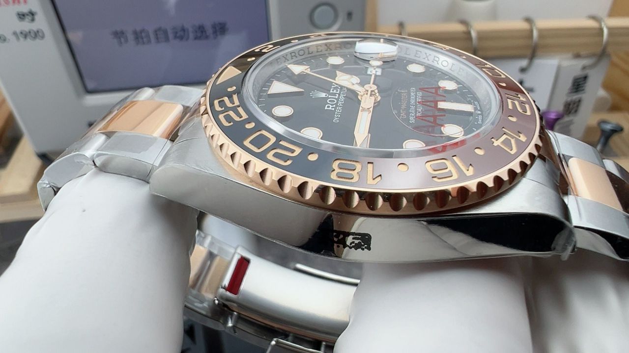 VS Rolex 配重沙士圈GMT格林尼治型II系列m126711chnr-0002腕表 /  