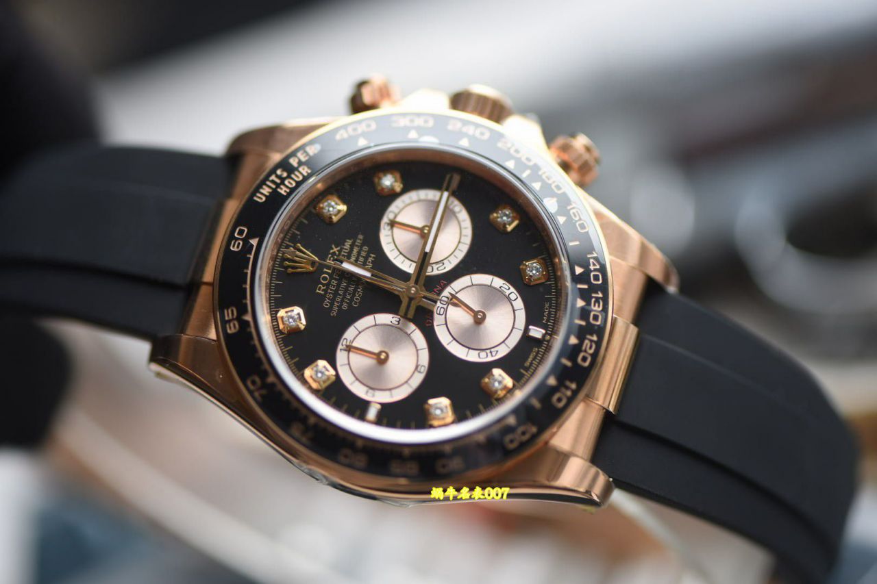 视频评测VS最高版本复刻4131配重劳力士宇宙计型迪通拿系列m126515ln-0004腕表 /  