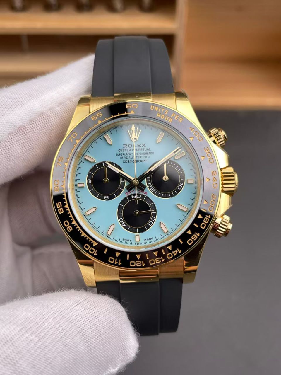 VS配重劳力士蒂芙尼蓝迪宇宙计型迪通拿顶级复刻手表M126518LN-0014腕表 /  