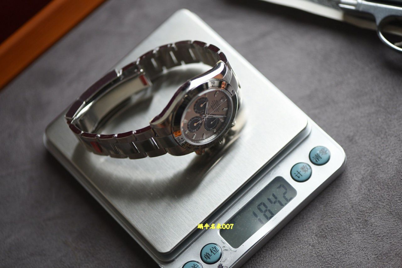 VS最高版本灰迪配重184克劳力士高仿手表迪通拿系列m116509-0072腕表 /  