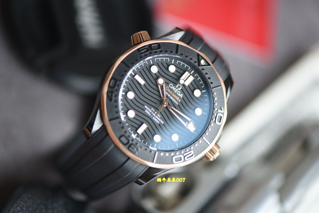 VS出品最高版本陶瓷黑武士V4版欧米茄海马300复刻210.62.42.20.01.003腕表 /  