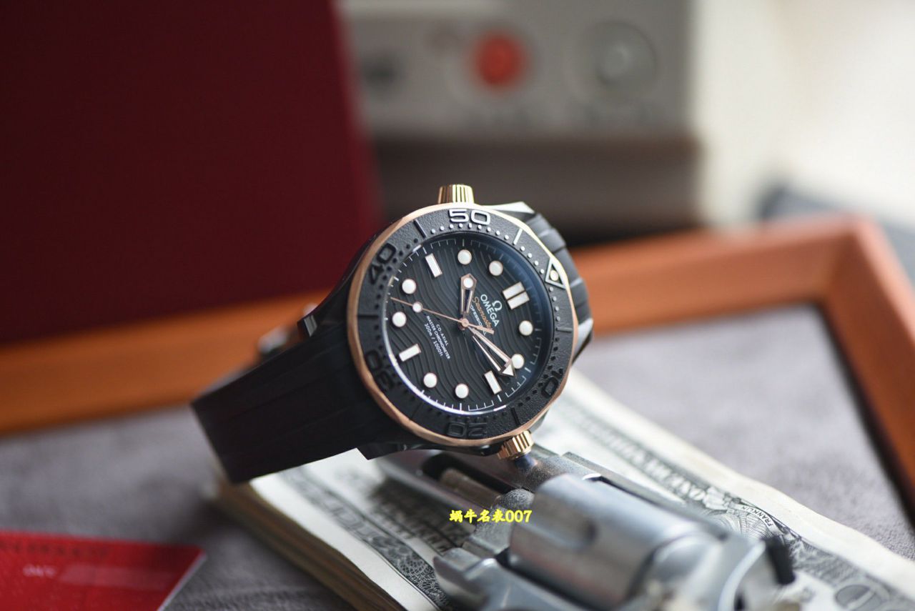 VS出品最高版本陶瓷黑武士V4版欧米茄海马300复刻210.62.42.20.01.003腕表 /  