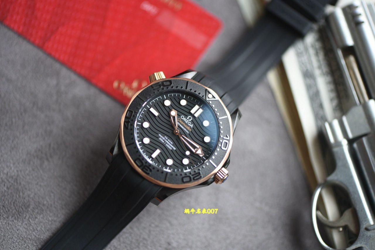 VS出品最高版本陶瓷黑武士V4版欧米茄海马300复刻210.62.42.20.01.003腕表 /  