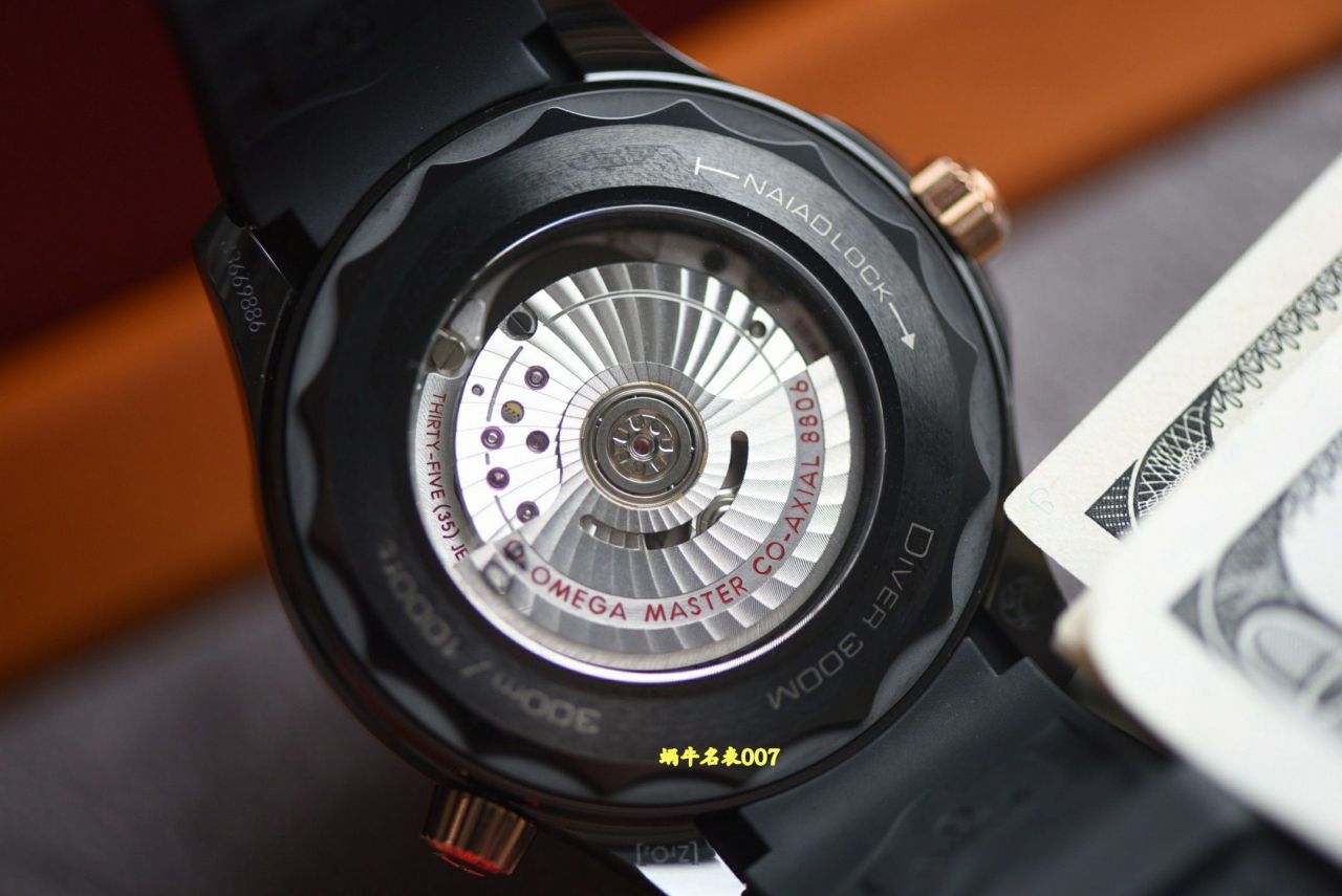 VS出品最高版本陶瓷黑武士V4版欧米茄海马300复刻210.62.42.20.01.003腕表 /  