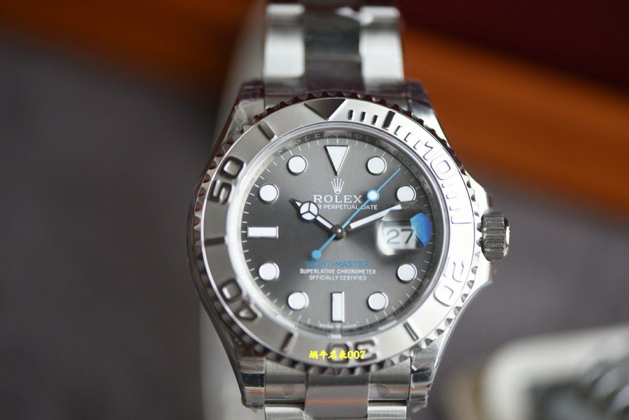 VS灰游艇最高版本复刻手表劳力士游艇名仕型系列m126622-0001腕表 /  