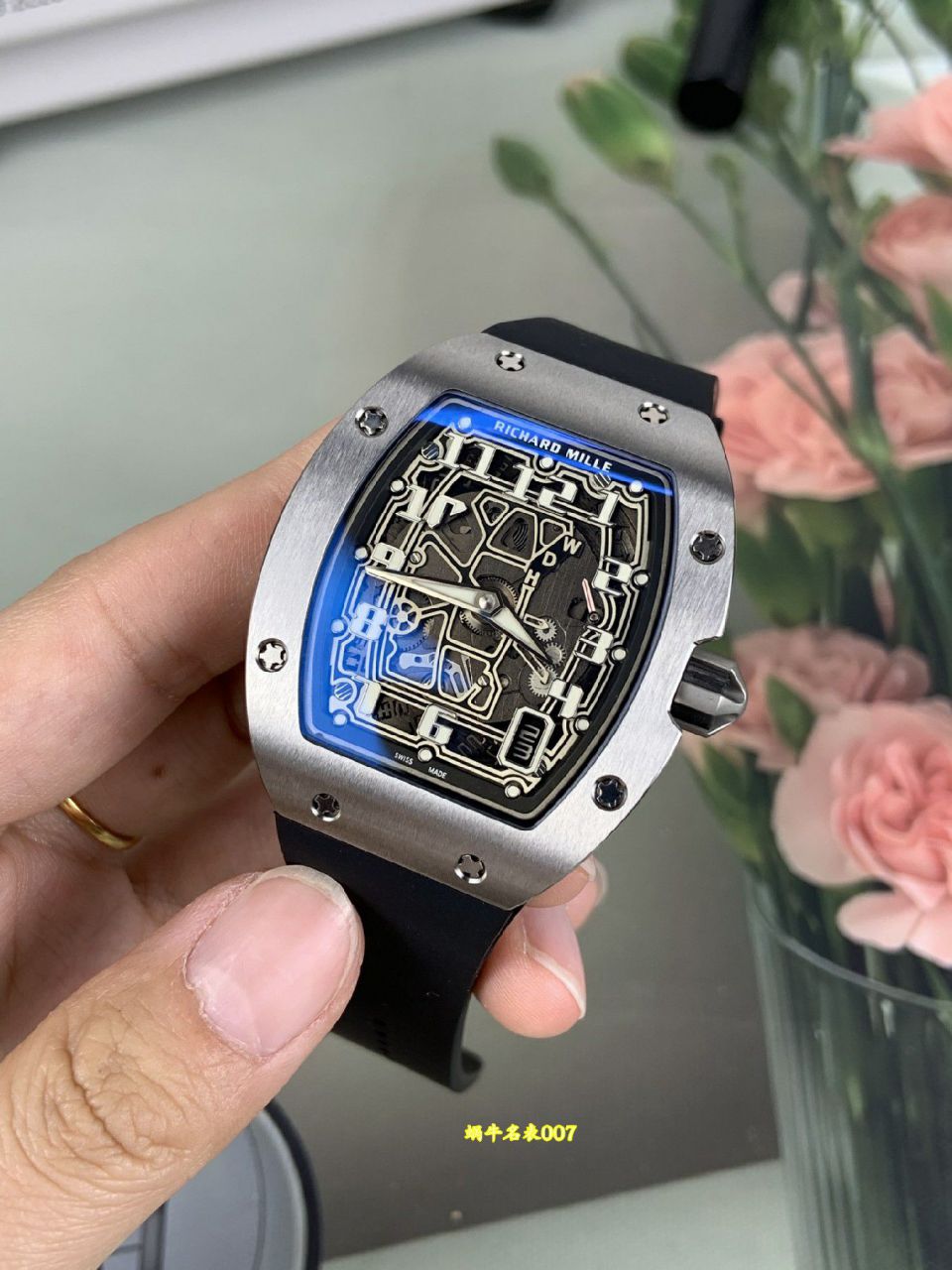 最新升级RICHARD MILLE顶级复刻手表理查米尔男士系列RM 67-01Ti腕表 /  