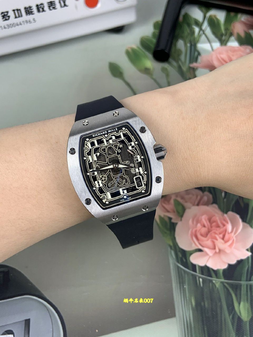 最新升级RICHARD MILLE顶级复刻手表理查米尔男士系列RM 67-01Ti腕表 /  
