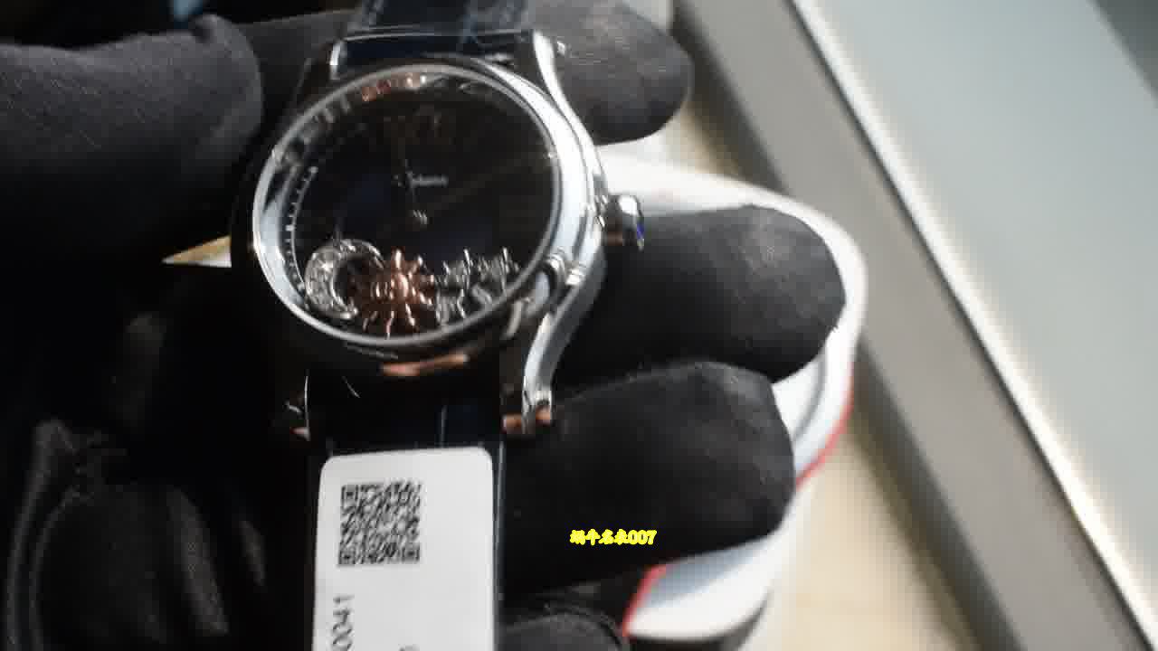 视频评测萧邦顶级复刻女表HAPPY SPORT系列278573-6027腕表 /  