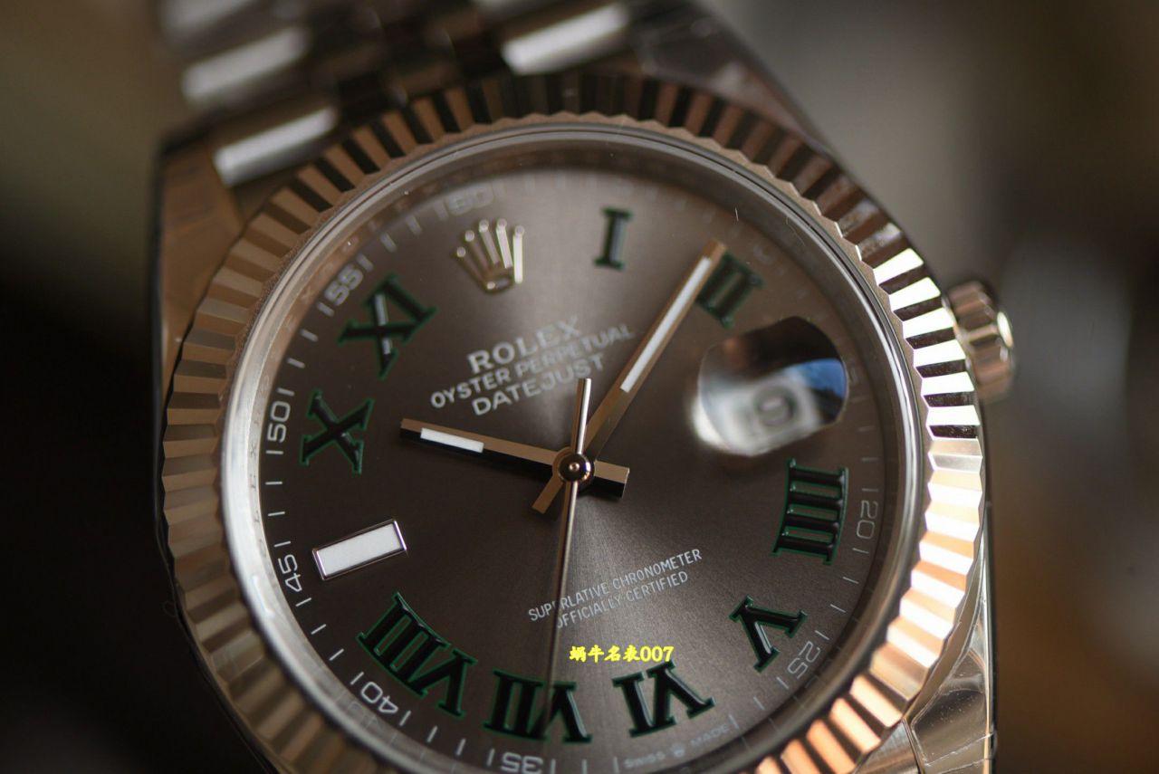 视频评测VS最高版本 V2版劳力士日志型顶级复刻手表m126334-0022腕表(绿罗&绿萝) /  