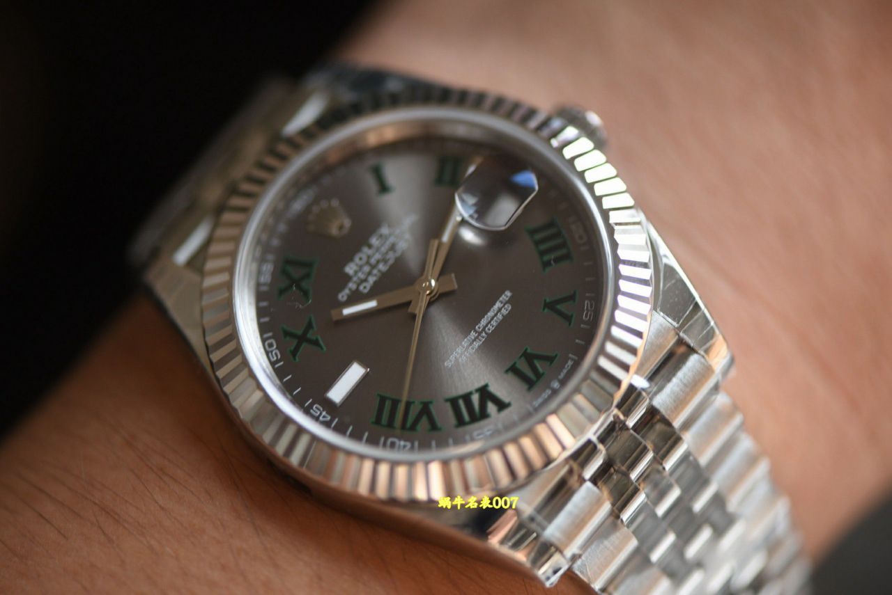视频评测VS最高版本 V2版劳力士日志型顶级复刻手表m126334-0022腕表(绿罗&绿萝) /  