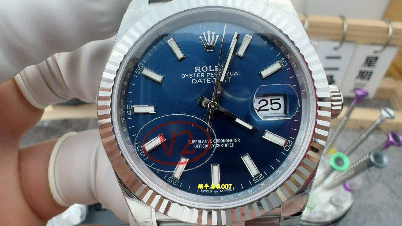 VS厂V2配重劳力士日志型顶级复刻手表m126334-0002腕表 / 