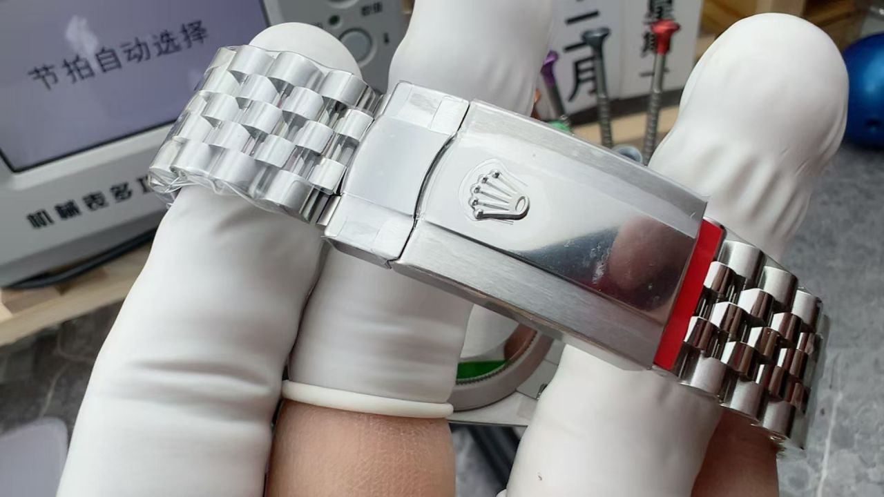 VS厂V2配重133克劳力士日志型系列复刻手表m126334-0028腕表(薄荷绿) /  