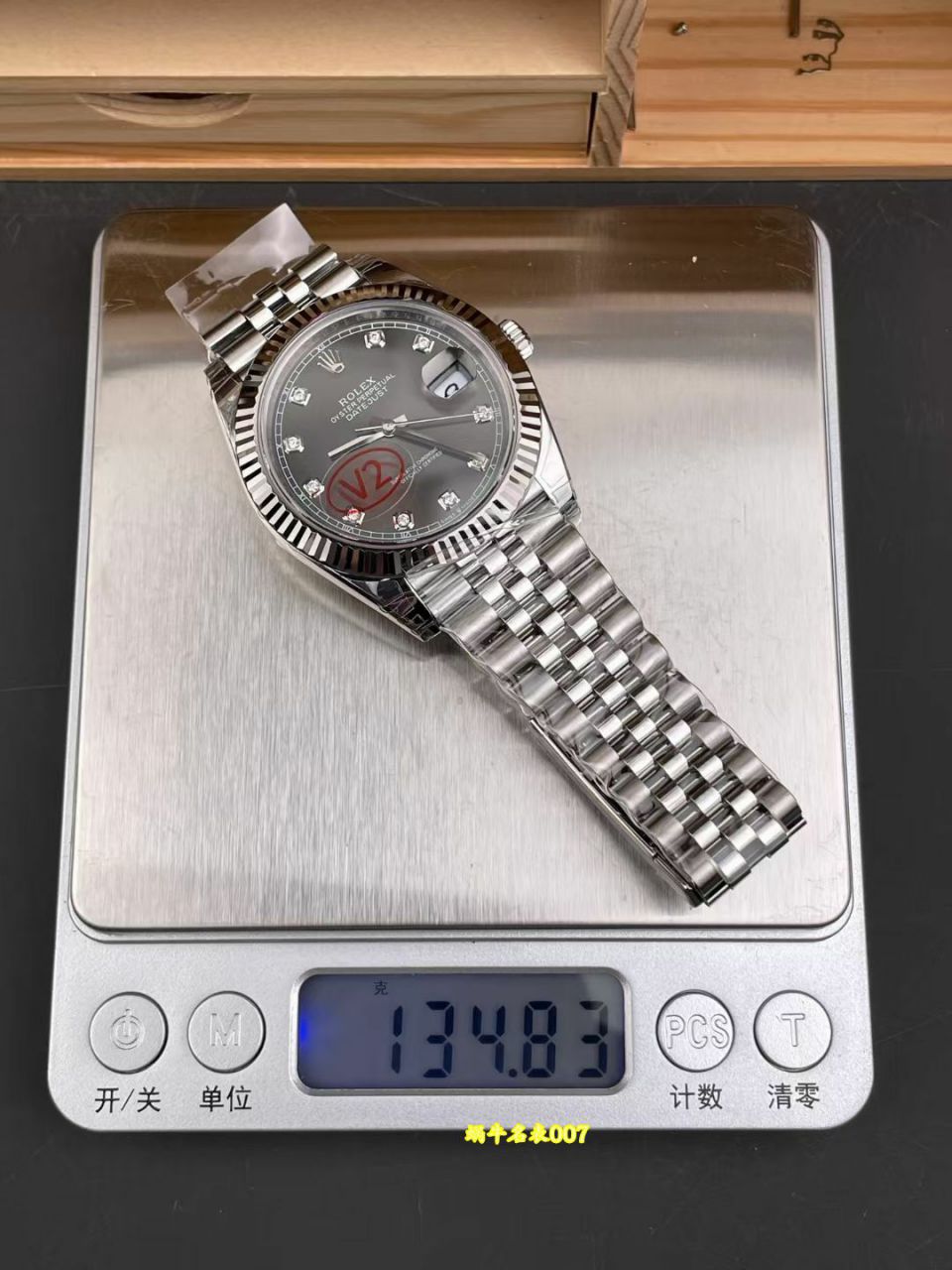 VS V2配重劳力士日志型系列复刻手表m126334-0018腕表 /  