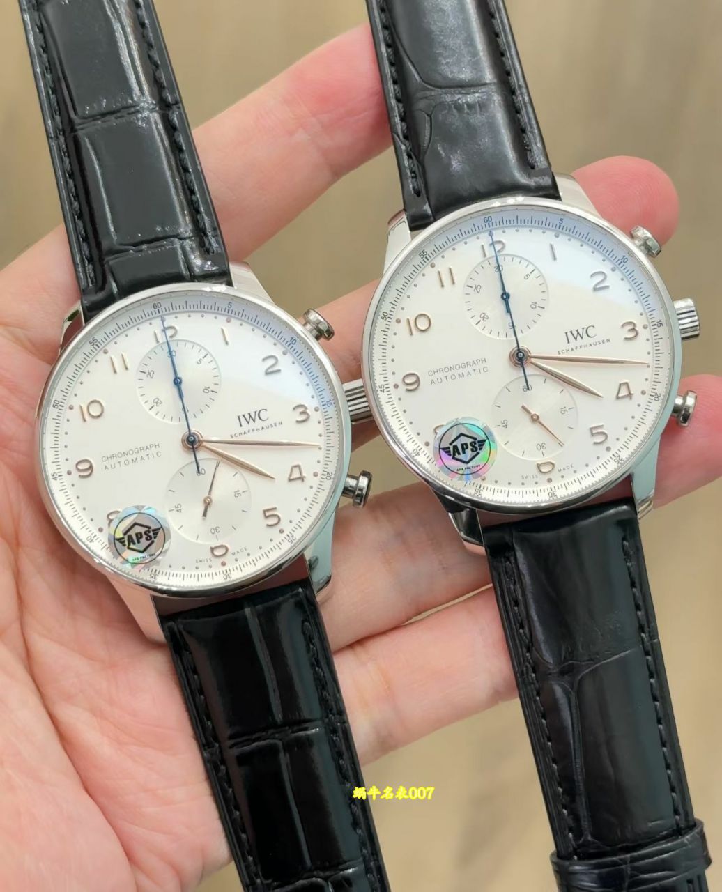 APS厂一体机IWC万国表葡萄牙背透葡计复刻手表IW371615腕表 /  