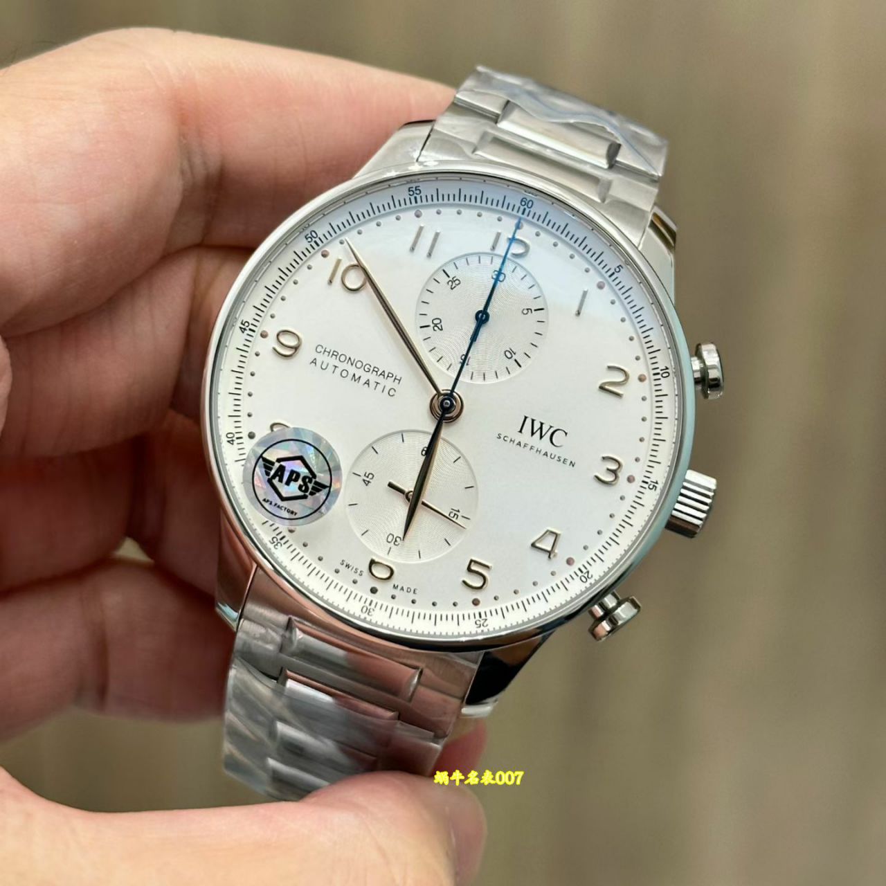 APS厂一体机葡计IWC万国表葡萄牙复刻手表IW371604腕表 /  